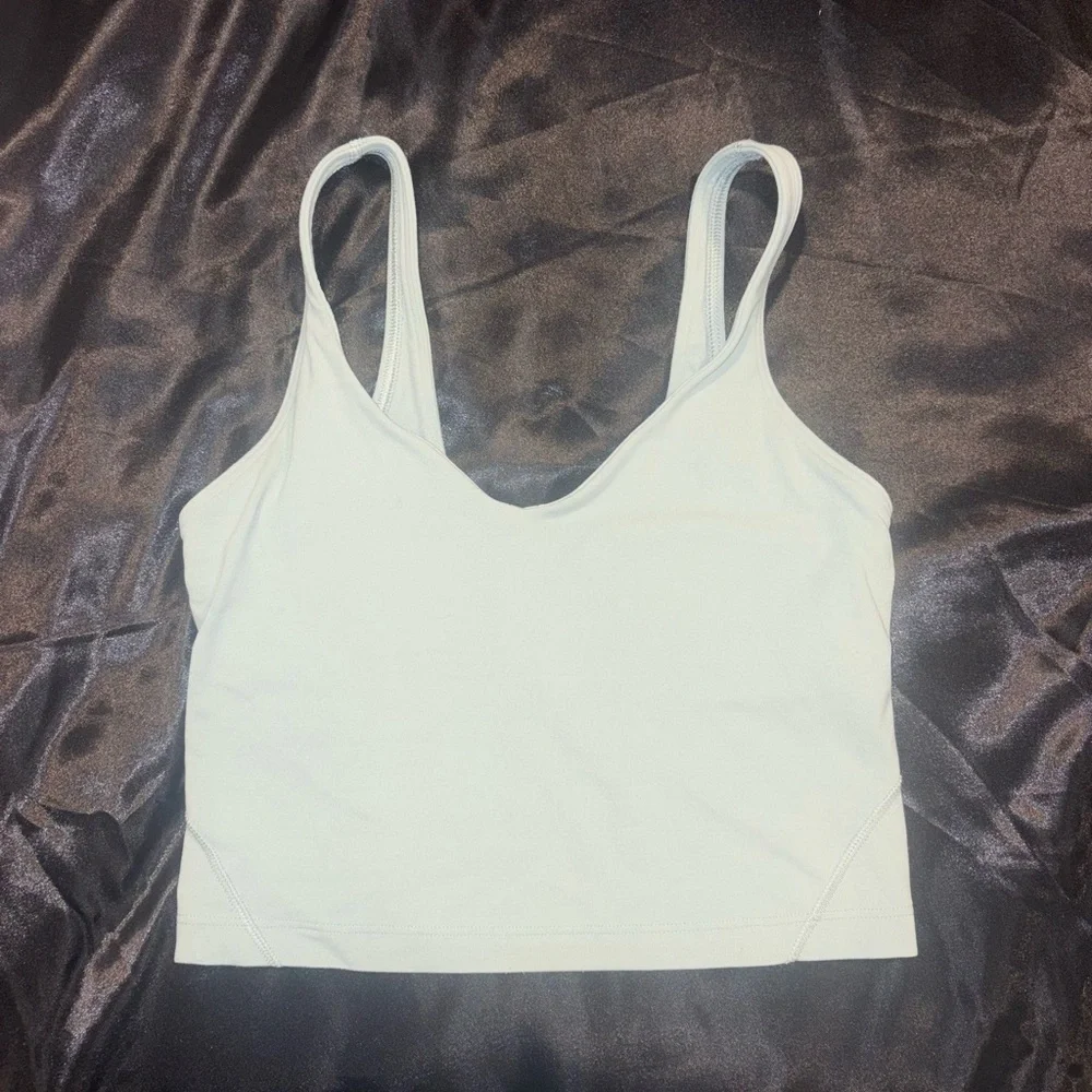 lululemon athletica Light Blue Tank Top